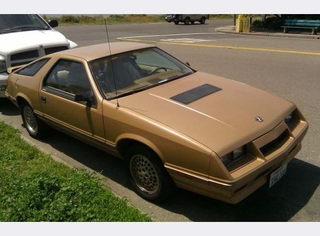 Illustration for article titled 1985 Chrysler Laser XE